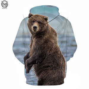 Personalizado propio logotipo hombres de alta calidad Algodón poliéster impreso pulóver hombres S Sudadera con capucha cantidad DIY OEM personalizado - Product Image 2