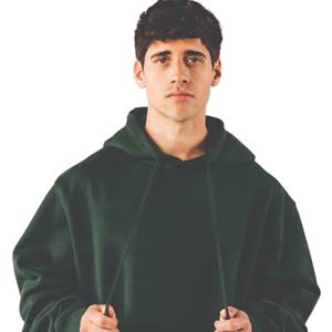 100% coton hommes personnalisés français éponge sweats à capuche vierges coupe régulière brodé hiver polaire épais lourd imprimé Design solide 2 pièces - Product Image 4