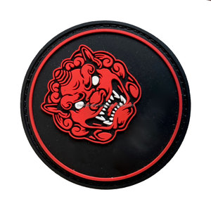 Nueva moda Pvc insignias etiqueta goma Logo proveedor personalizado Transferencia de Calor parches de goma insignias de Pvc para la venta tela de sarga - Product Image 3