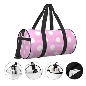 Bolsa de viaje con cremallera estilo lujo personalizada, poliéster ligero de gran capacidad con nuevo logotipo personalizado, estilo deportivo - Product Image 5