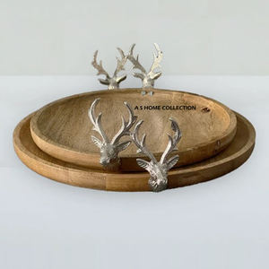 Bandeja Decorativa Elegante de Vidrio y Aluminio con Asa, Forma Rectangular, Acabado Dorado, Accesorios Elegantes para el Hogar - Product Image 4