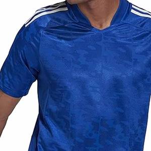 Camisetas de Fútbol de Malla con Cuello en V 100% Algodón Poliéster para Hombre, Camisetas de Malla de Secado Rápido, Subidas por Dress Sports - Product Image 5
