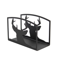 Porte-serviettes en métal en gros prix d'usine porte-mouchoirs de table en acier inoxydable exigeant personnalisé - Product Image 1