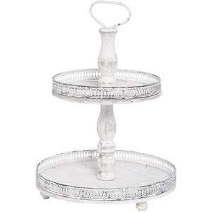 Elegante y Resistente Soporte para Tartas de Metal con Diseño Clásico en Color Negro para Bodas, Fiestas y Exhibición de Postres de Alta Calidad - Product Image 6