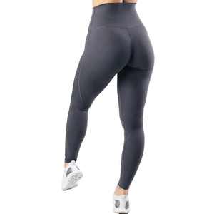 Hot Selling Women's High Waist Yoga Pants Custom Wholesale Spandex/Nylon <b>Seamless</b> <b>Leggings</b> Gym Outdoor Activities XL Scrunch - Product Image 3