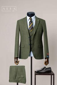 2025สูทผู้ชายแบบใหม่ชุดสูทไก่งวงเข้ารูปสำหรับงานแต่งงาน - Product Image 6