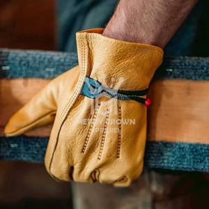 ถุงมือทำงานมีสไตล์คุณภาพระดับพรีเมียมพร้อมพิมพ์โลโก้ที่กำหนดเองหนังกันน้ำขนาดบวกขายส่ง - Product Image 2