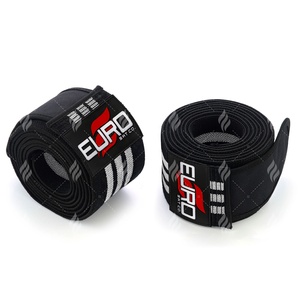 Heavy-duty PVC <b>Knee</b> Wraps Hook Loop Closure Soft <b>Padding</b> Adjustable Fit Lightweight Non-Slip Comfort for Gym Protection - Product Image 5