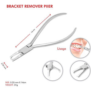 Meilleur pince à retirer les attaches orthodontiques, pince à retirer les attaches, pince à retirer les attaches orthodontiques, pince à retirer les attaches dentaires, 13 cm par SurgiRight - Product Image 6