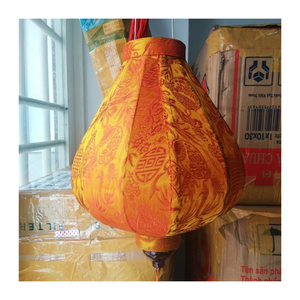Authentic Asian Silk <b>Lanterns</b> - Premium Bamboo and <b>Rattan</b> Design for Warm Ambience and Decor - From Viet Nam - Product Image 4