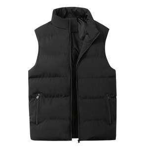 Unique Quality Custom <b>Waistcoat</b> for Winter Customize Custom Padding Bubble <b>Quilted</b> Sleeveless Vest Warm Winter Puffer Vest Men - Product Image 1