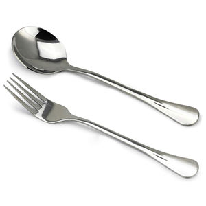 Couverts en métal vente en gros Vaisselle de table en métal pour restaurant et mariage en or avec finition émaillée - Product Image 3