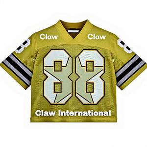 Meilleure vente Design personnalisé Maillot de football américain Vêtements d'équipe Sublimation à séchage rapide Impression personnalisée Maillot de football américain - Product Image 1
