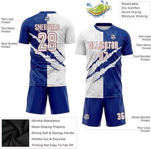 Nuevo estilo, uniforme de fútbol profesional para niños, 100% poliéster, calidad Premium, Color sólido, calidad Premium, último diseño a la venta - Product Image 3