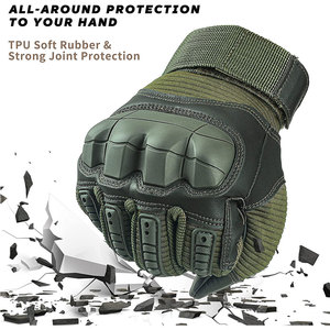 Gants tactiques de protection des mains OEM neufs, conception de logo personnalisée, gants tactiques pour adultes - Product Image 2