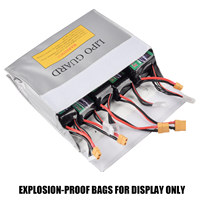 Batterie LiPo haute puissance ZYHOBBY 3S 11.1V / 4S 14.8V / 6S 22.2V rechargeable pour avion RC, drone et hélicoptère