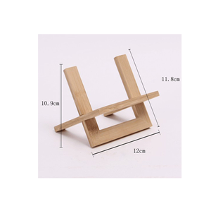 Support d'assiette en bois Offre Spéciale Séchoir à vaisselle Outils de cuisine Plat Support d'assiette en bois au meilleur prix - Product Image 1