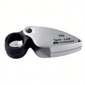 Tech-Line 6x Magnification <b>Folding</b> Magnifier Lens Diameter 22.8 mm Welder's Tool - Product Image 3