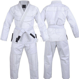 Jiu Jitsu Uniform Cotton <b>Blended</b> Martial Arts Gi Durable Training Suit for Adults and Kids Professional Jiu Jitsu Kimono Uniform - Product Image 3