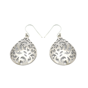 Design minimaliste luxe haut de gamme boucles d'oreilles délicates 925 boucles d'oreilles en argent Sterling crochet pour les femmes bijoux en argent uni pour son OEM - Product Image 1