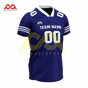 Wholesale men american <b>football</b> jersey high quality short sleeves <b>football</b> uniform jerseys for new season - Product Image 2