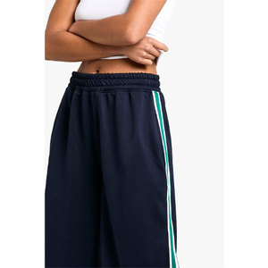 Women's Plus Size High Waist Jogger Sweatpants Loose Fit Casual Sports <b>Trousers</b> with <b>Drawstring</b> - Product Image 3