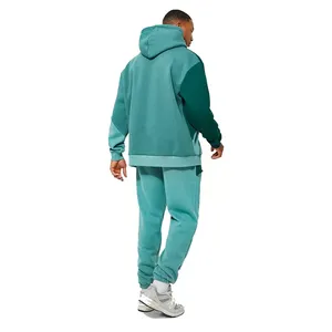 Survêtements de jogging sublimés 100% coton antibactériens unisexes avec logo personnalisé, ensembles de jogging à cordon de serrage, ensemble 2 pièces - Product Image 1