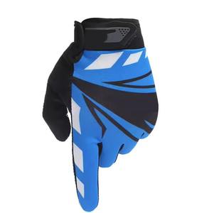 Breathable Adjustable Leather <b>Fingerless</b> Motorbike <b>Gloves</b> Full Finger Motorcycle Cycling Gym Outdoor Sports Rider <b>Gloves</b> - Product Image 2