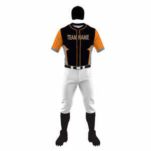 Nueva llegada 2025 poliéster personalizado propio logotipo uniformes de béisbol al por mayor OEM servicios directos de fábrica uniformes de béisbol - Product Image 3