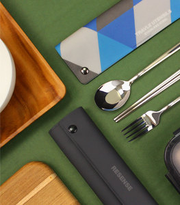 สแตนเลสบนโต๊ะอาหารแบบพกพาที่304ทันสมัย - Product Image 6