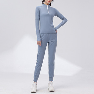 Conjuntos de entrenamiento de alta calidad para mujeres, conjuntos atléticos, trajes deportivos, Yoga, gimnasio, Fitness, ropa de ejercicio, Jogging, chándales de nuevo diseño - Product Image 2