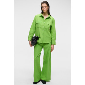Chemise à col pour femme GRIMELANGE RIGO, manches longues, coupe régulière, fine et longue - Product Image 2