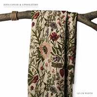 Tissu Jacquard Européen Classique en Gros, Motif Damassé à Fil Doré, Personnalisable, Faible MOQ