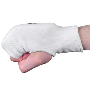 Custom High Quality <b>White</b> Elasticated Fabric Mitts for <b>Hand</b> Protection - Product Image 5
