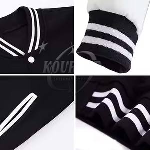 2025 dernière conception hommes grande taille université veste respirant col montant manteau d'hiver de haute qualité prix de gros - Product Image 6