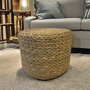 เก้าอี้ห้องนั่งเล่นทรงกลมทำจากผักตบชวาที่เป็นมิตรกับสิ่งแวดล้อม - Product Image 3