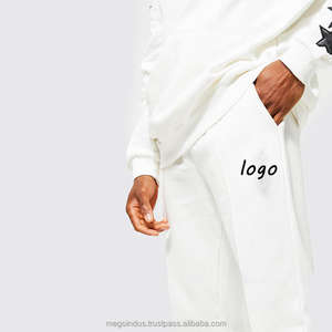 Fabricants OEM Vêtements décontractés Survêtement en polaire uni personnalisé Survêtement de sport Survêtement surdimensionné - Product Image 3