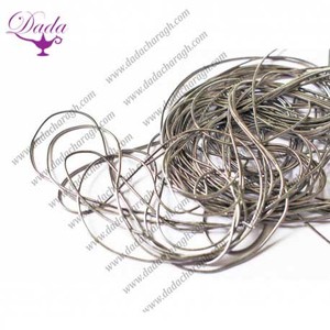 Bordado de hilo de alambre de lingote negro Cannytille suave-Durable 3,8 cm de ancho - Product Image 2