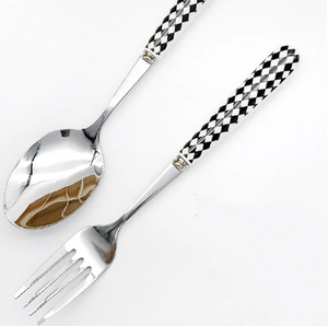 Ensemble de couverts en acier inoxydable de qualité alimentaire de qualité supérieure couteau à dîner cuillère fourchette maison cuisine restaurant vaisselle décor d'événement de mariage - Product Image 2
