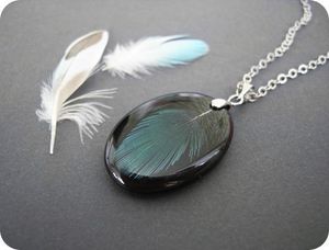 Personalizado resina neackles tradición neackles venta al por mayor creativo hecho a mano brillante cielo azul nubes collar luminoso para las mujeres - Product Image 5