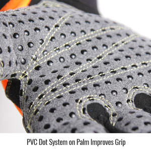 Venta caliente de cuero sintético de diseño personalizado Logo Gas y aceite de seguridad de extracción de taladro TPR Industrial impacto trabajo mecánico guantes - Product Image 6