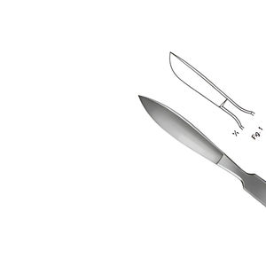 Instrumental Médico Moderno para Autopsias, Juego de Instrumentos de Acero Inoxidable para Autopsias Manuales, Bisturí para Cartílago - Product Image 3