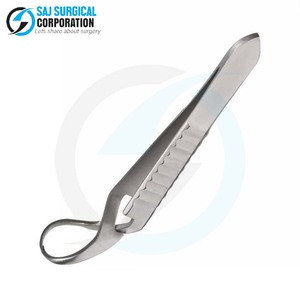Pinzas compactas de toalla de acero inoxidable de 5 pulgadas Herramienta de precisión de fuente de alimentación manual para cirugías dentales y menores - Product Image 5