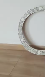 Marco de espejo con incrustaciones de hueso hecho a mano, el más nuevo colgar en la pared, fácil de instalar, baño decorativo, hoteles por Crescent Crafts - Product Image 5