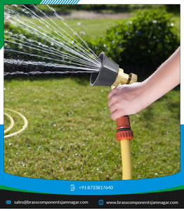 Vente en gros Buse de brouillard réglable de qualité supérieure Arroseur en laiton Arrosage de jardin à haute pression Irrigation agricole Nettoyeurs haute pression - Product Image 5