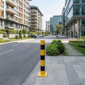Bolardo Metálico Sabit Direk de 75 cm, Diseño Dubai - Product Image 2
