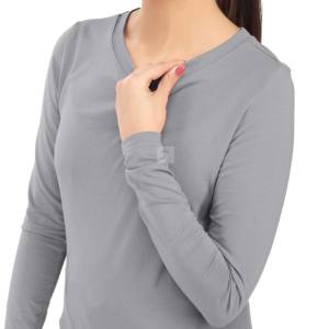 T-shirt à manches longues personnalisable Underscrubs médicaux confortables en Spandex pour l'hôpital - Product Image 5