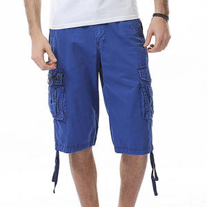 Pantalones cortos cargo de servicio personalizado OEM pantalones cortos transpirables de secado rápido clásico de verano diario informal de moda de color sólido al aire libre para hombres - Product Image 5