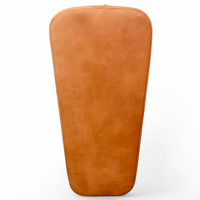 Geoffrey THAI PAD Professionnel, Cible de frappe lourde pour entraînement de fitness en salle, 100% Cuir de vache, Écologique, Portable, Durable, Style Rétro