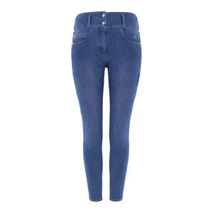 Pantalones vaqueros de alta demanda Ropa ecuestre en 360 Stretch High Tech Denim Pantalones de equitación Pantalones Jodhpurs - Product Image 1